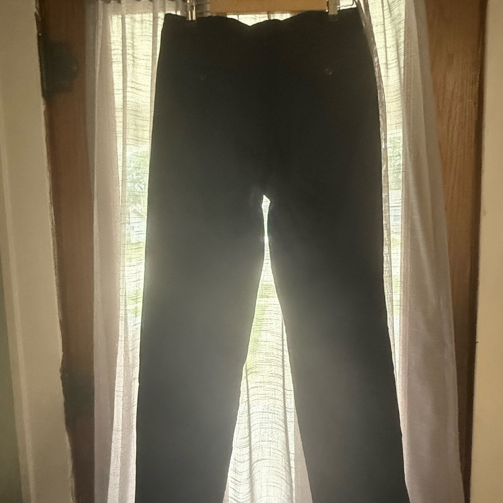 Dark gray Straight-Leg Pants